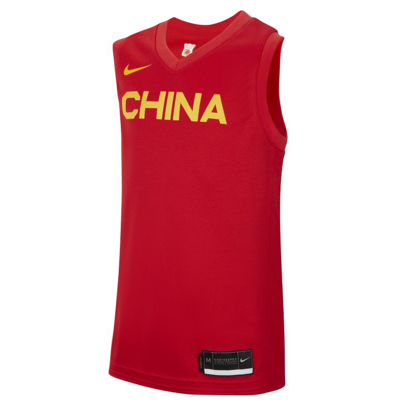 China (asfalto) Camiseta de baloncesto Nike - Niño/a - Rojo