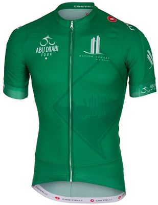 Castelli Abu Dhabi 2016 Marathon Jersey 2016 - Verde - XL, Verde
