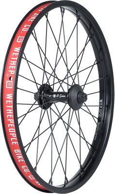 WeThePeople Supreme Front Wheel - Negro - 36h, Negro